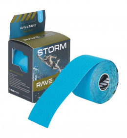 Тейп RaveTape STORM 5см х 5м (Синий)